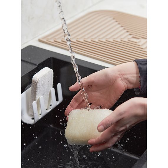 Набор губок для посуды из люфы и целлюлозы Eco Sponge, 2 шт., Smart Solutions, фото , изображение 4