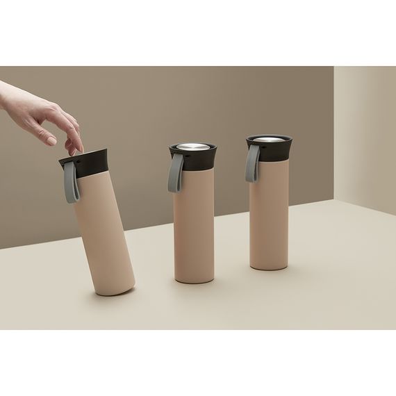 Термокружка Keep Heat, 500 мл, кремовая, Smart Solutions, фото , изображение 4