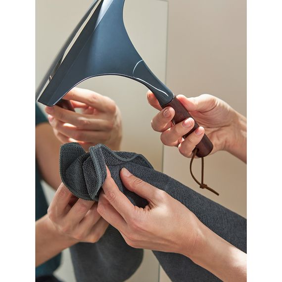 Набор салфеток из микрофибры Cozy Clean, 30х30 см, темно-серые, 3 шт., Smart Solutions, фото , изображение 4