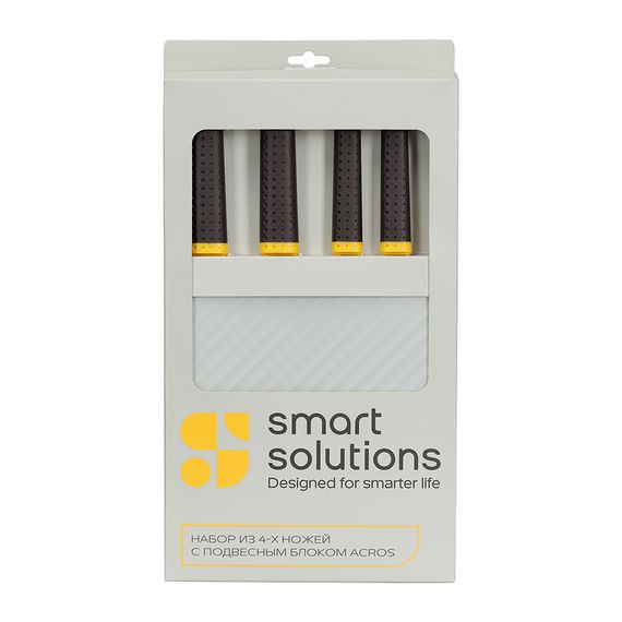 Набор из 4-х ножей с подвесным блоком Acros, Smart Solutions, фото , изображение 18