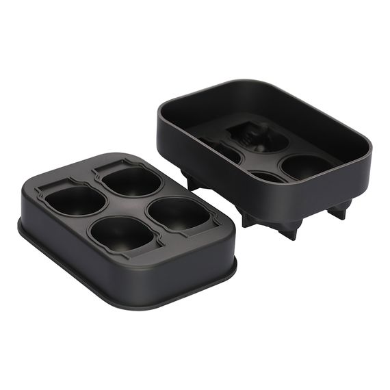 Форма для льда Ice skull, графит, Smart Solutions, фото 