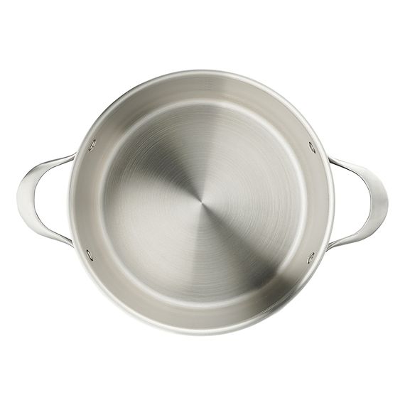 Кастрюля с крышкой 3Ply Etalon, ?24 см, 6 л, Liberty Jones, фото , изображение 9