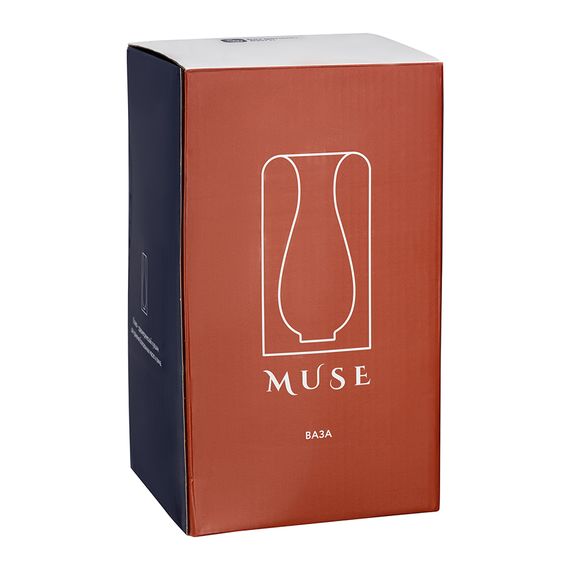 Ваза Muse, 22 см, индиго, Bergenson Bjorn, фото , изображение 9