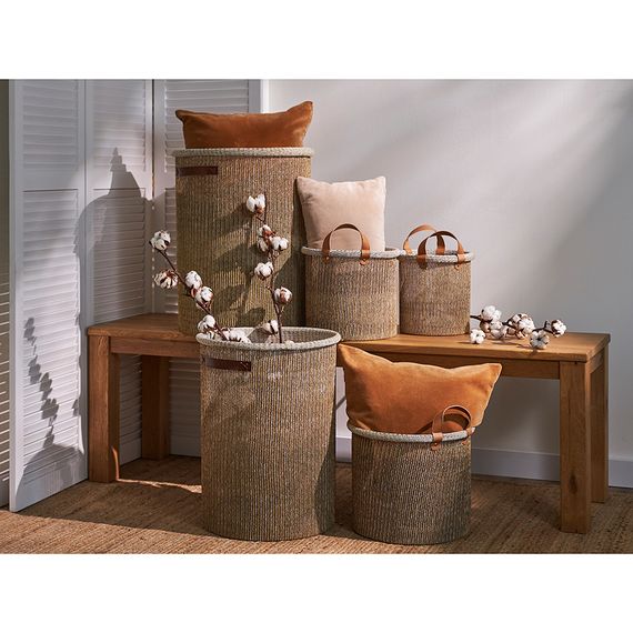 Корзина для хранения Sustainable collection, ?22х23 см, бежевая, Bergenson Bjorn, фото , изображение 2