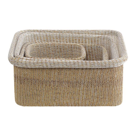 Набор из 4-х корзин для хранения Sustainable collection, бежевый, Bergenson Bjorn, фото , изображение 8
