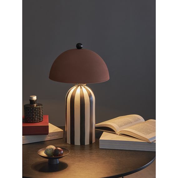 Светильник настольный Anniken, ?25х38 см, терракотовый, Bergenson Bjorn, фото , изображение 5
