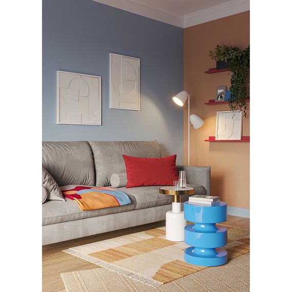 Панно декоративное с эффектом 3D Minimalism, с белой рамой, 40х40 см, Bergenson Bjorn, фото , изображение 2