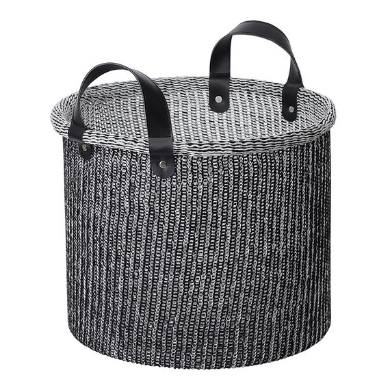 Корзина для хранения Sustainable collection, ?32х28 см, черная, Bergenson Bjorn, фото 