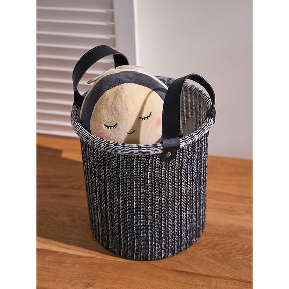 Корзина для хранения Sustainable collection, ?22х23 см, черная, Bergenson Bjorn, фото , изображение 5
