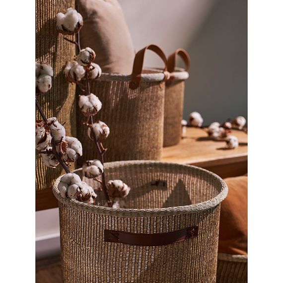 Корзина для хранения Sustainable collection, ?42х55 см, бежевая, Bergenson Bjorn, фото , изображение 4
