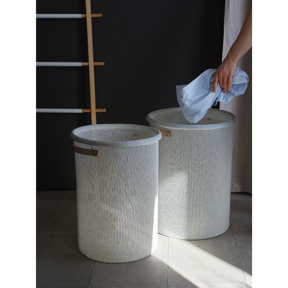 Корзина для хранения Sustainable collection, ?37х52 см, молочная, Bergenson Bjorn, фото , изображение 4