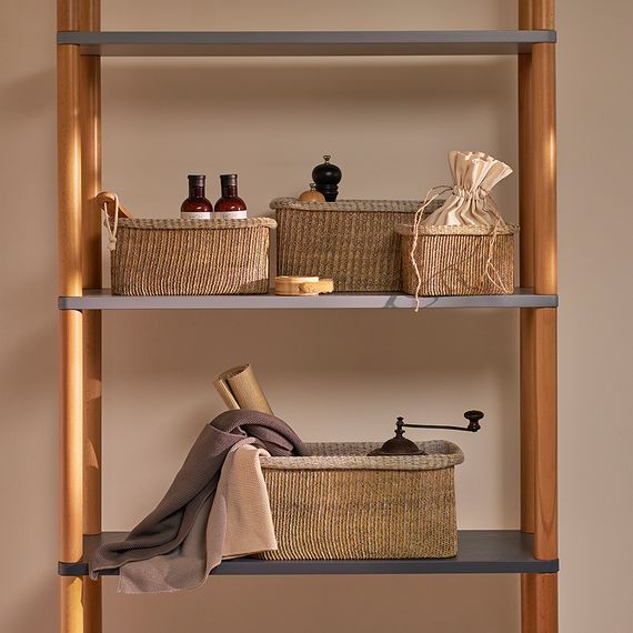 Набор из 4-х корзин для хранения Sustainable collection, бежевый, Bergenson Bjorn, фото , изображение 2