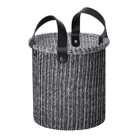 Корзина для хранения Sustainable collection, ?22х23 см, черная, Bergenson Bjorn, фото 