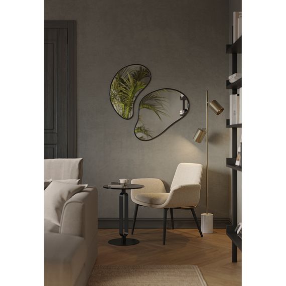 Зеркало настенное Reflexion, 55x53 см, Bergenson Bjorn, фото , изображение 5