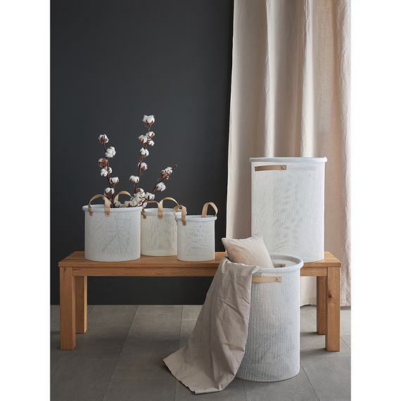 Корзина для хранения Sustainable collection, ?37х52 см, молочная, Bergenson Bjorn, фото , изображение 2