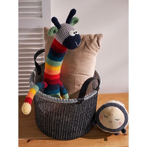 Корзина для хранения Sustainable collection, ?32х28 см, черная, Bergenson Bjorn, фото , изображение 5