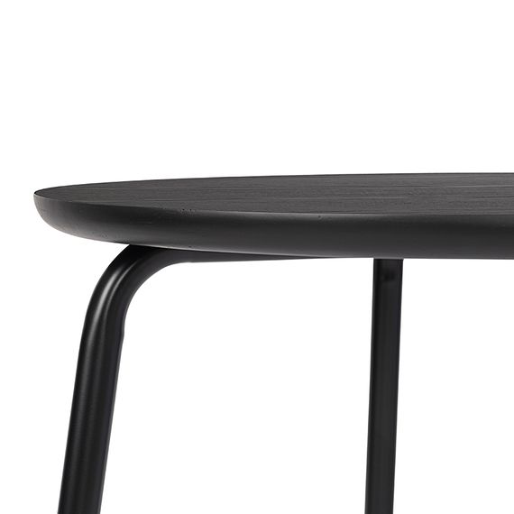 Стол обеденный Round, ?80 см, черный, Bergenson Bjorn, фото , изображение 11
