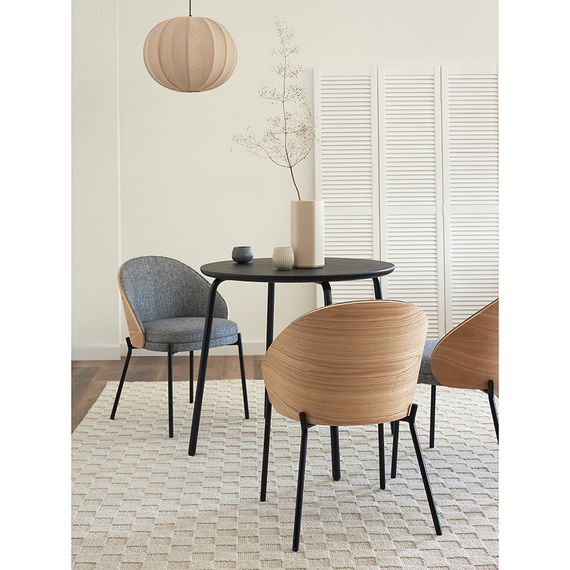 Стол обеденный Round, ?80 см, черный, Bergenson Bjorn, фото , изображение 5