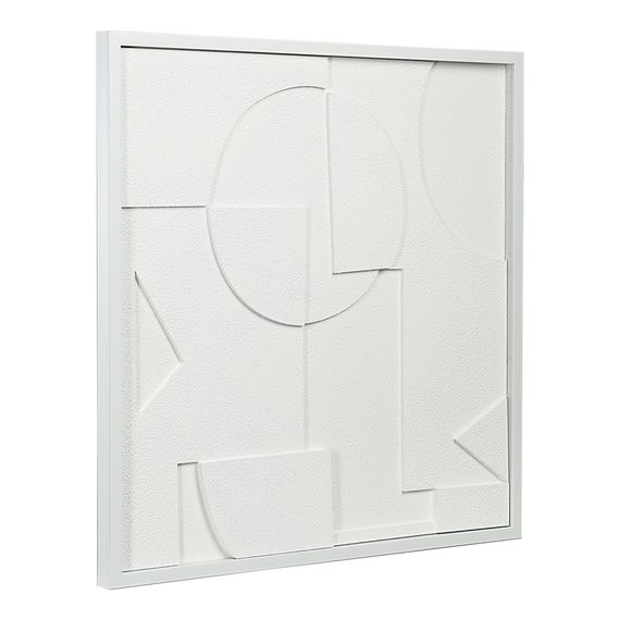 Панно декоративное с эффектом 3D Minimalism, с белой рамой, 60х60 см, Bergenson Bjorn, фото , изображение 4