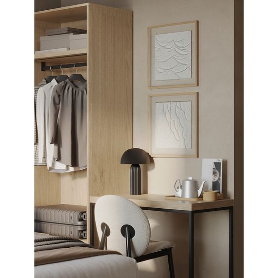 Панно декоративное с эффектом 3D Minimalism Flow, 50х50 см, Bergenson Bjorn, фото , изображение 2