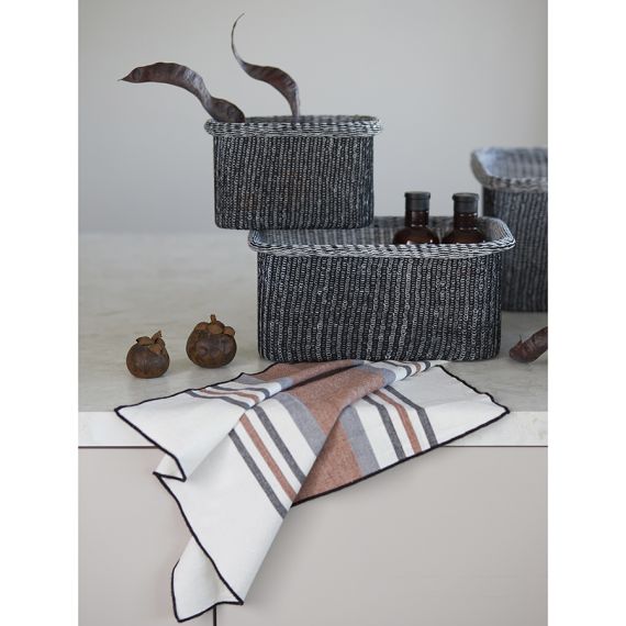 Набор из 4-х корзин для хранения Sustainable collection, черный, Bergenson Bjorn, фото , изображение 3