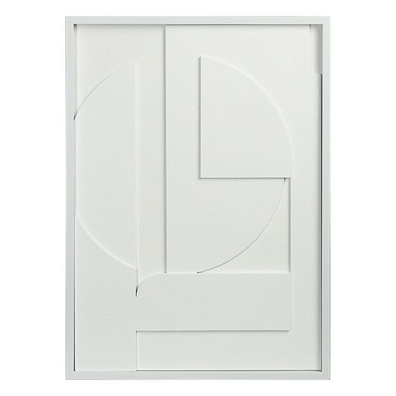 Панно декоративное с эффектом 3D Minimalism, с белой рамой, 50х70 см, Bergenson Bjorn, фото 