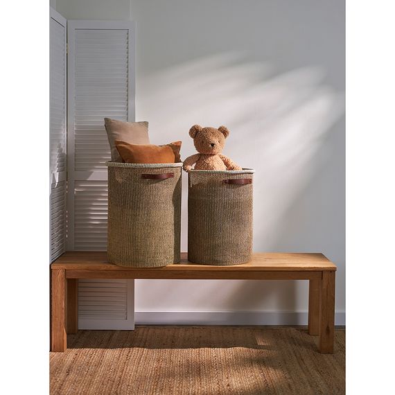 Корзина для хранения Sustainable collection, ?37х52 см, бежевая, Bergenson Bjorn, фото , изображение 2