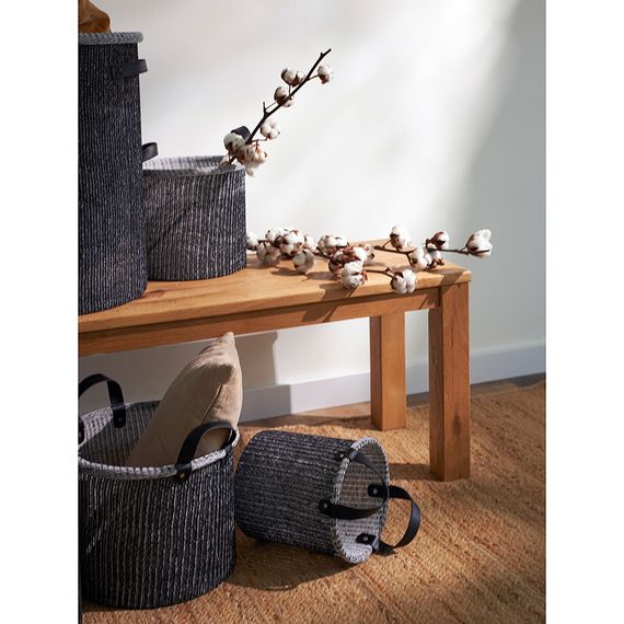 Корзина для хранения Sustainable collection, ?32х28 см, черная, Bergenson Bjorn, фото , изображение 3