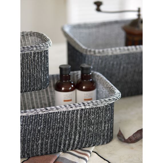 Набор из 4-х корзин для хранения Sustainable collection, черный, Bergenson Bjorn, фото , изображение 4