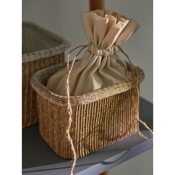 Набор из 4-х корзин для хранения Sustainable collection, бежевый, Bergenson Bjorn, фото , изображение 5