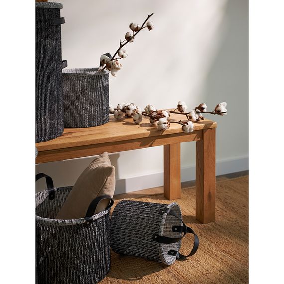 Корзина для хранения Sustainable collection, ?22х23 см, черная, Bergenson Bjorn, фото , изображение 3