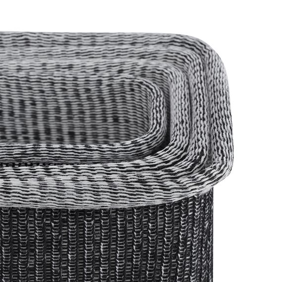 Набор из 4-х корзин для хранения Sustainable collection, черный, Bergenson Bjorn, фото , изображение 8