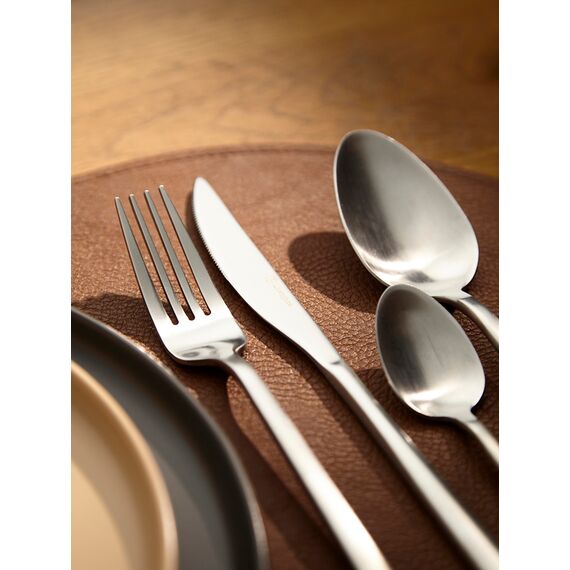 Набор столовых приборов Pure, серебристые матовые, 16 пред., Liberty Jones, фото , изображение 5