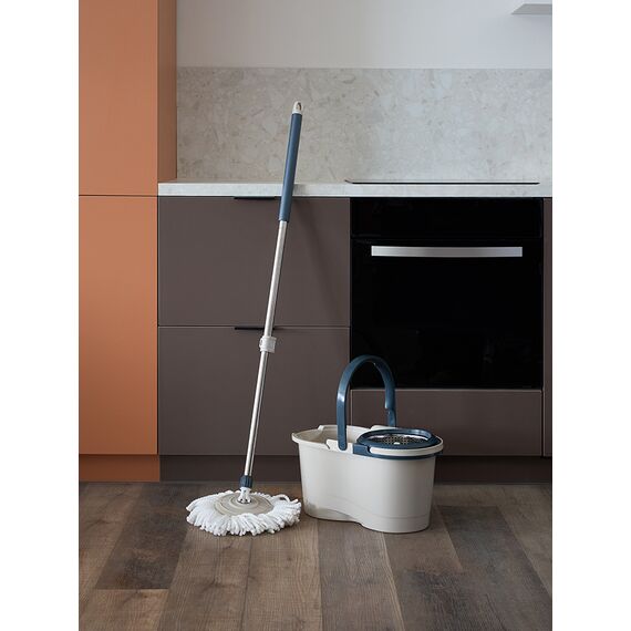 Швабра с ведром и центрифугой Cleanup, 7 л., Smart Solutions, фото , изображение 3