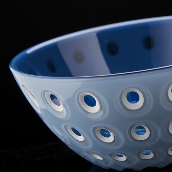Салатник Le Murrine, 20 см, синий, Guzzini, фото , изображение 3