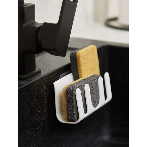Набор губок для посуды из целлюлозы и кокосового волокна Eco Sponge, черные, 6 шт., Smart Solutions, фото , изображение 5