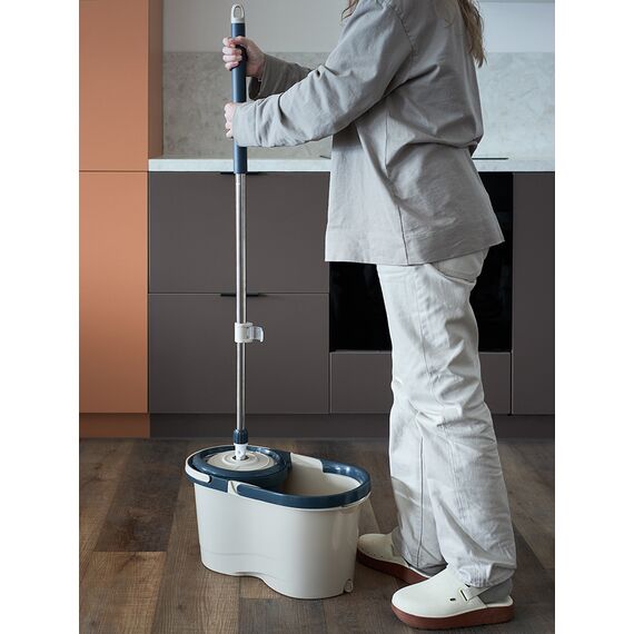 Швабра с ведром и центрифугой Cleanup, 7 л., Smart Solutions, фото , изображение 2