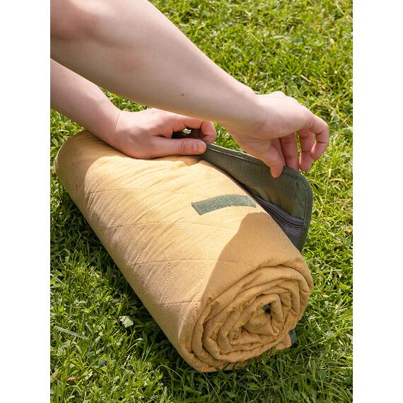 Плед для пикника и отдыха на пляже Smart Picnic, горчичный, Smart Solutions, фото , изображение 31
