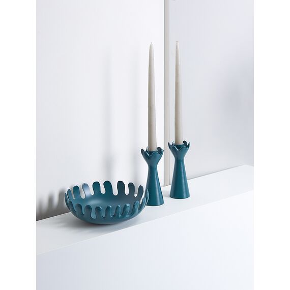 Блюдо Laminaria, 22 см, глубоководный, Bergenson Bjorn, фото , изображение 6