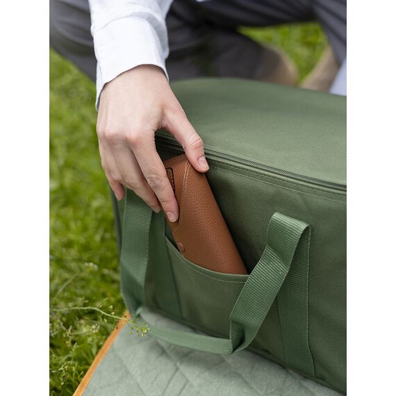 Термосумка для пикника Smart Picnic, L, темно-зеленая, Smart Solutions, фото , изображение 11