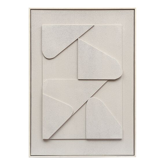 Панно декоративное с эффектом 3D Minimalism Triangle, 50х70 см, Bergenson Bjorn, фото 