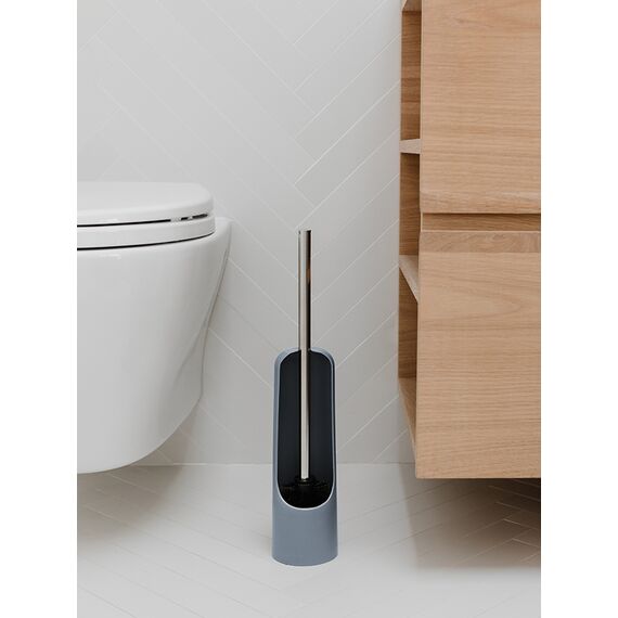 Ершик для унитаза Touch, синий, UMBRA, фото , изображение 2