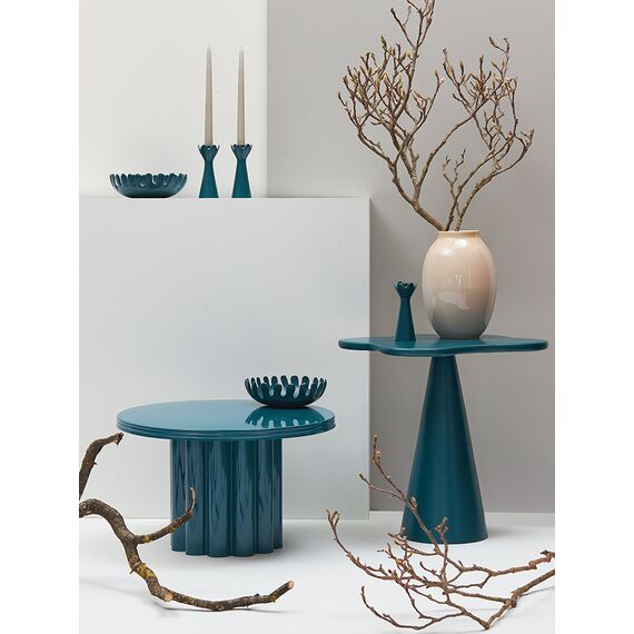 Блюдо Laminaria, 22 см, глубоководный, Bergenson Bjorn, фото , изображение 3