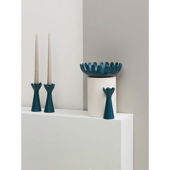 Блюдо Laminaria, 22 см, глубоководный, Bergenson Bjorn, фото , изображение 8