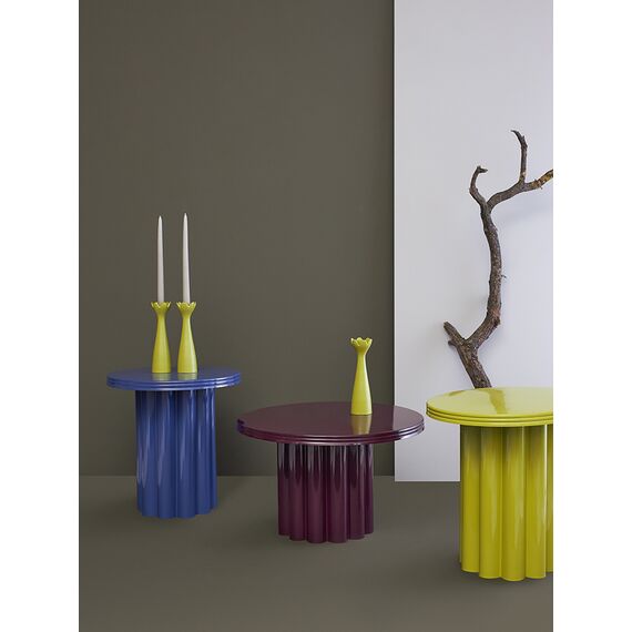 Подсвечник Laminaria, 23 см, лайм, Bergenson Bjorn, фото , изображение 4