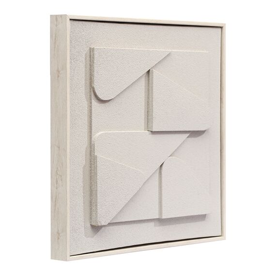 Панно декоративное с эффектом 3D Minimalism Triangle, 40х40 см, Bergenson Bjorn, фото , изображение 6