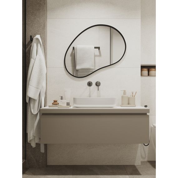 Подставка для ванных принадлежностей Slim, светло-серая, большая, Bergenson Bjorn Bath, фото , изображение 4