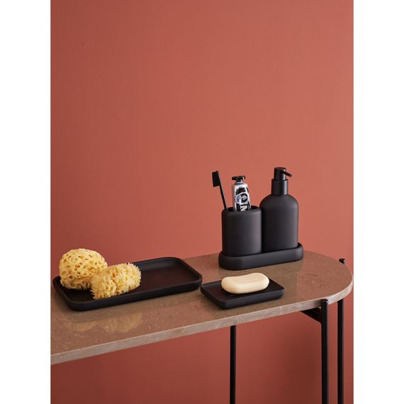 Диспенсер для жидкого мыла Slim, черный, Bergenson Bjorn Bath, фото , изображение 6