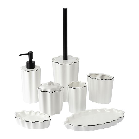 Диспенсер для жидкого мыла Camellia, белый, Bergenson Bjorn Bath, фото , изображение 7
