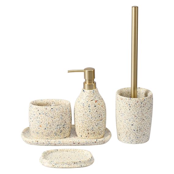 Стакан для зубных щеток Mosaic, светло-бежевый, Bergenson Bjorn Bath, фото , изображение 8
